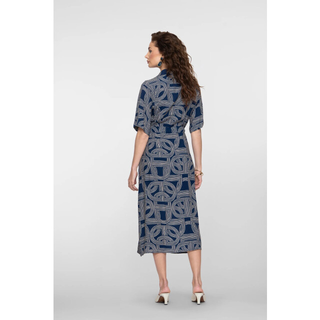 Geisha 67053-70 jurk met print en split 67053-70 jurk met print en split large