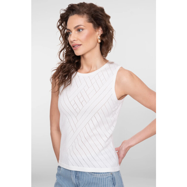 Geisha 64002-10 spencer met ajourruitpatroon 64002-10  Spencer met ajourruitpatroon large