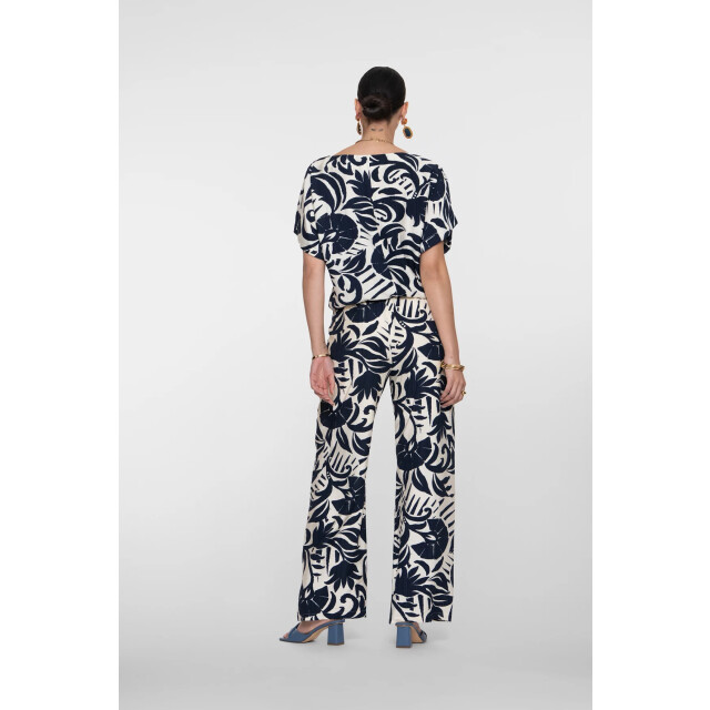 Geisha 61141-26 broek met bloemdessin 61141-26 Broek met bloemdessin large