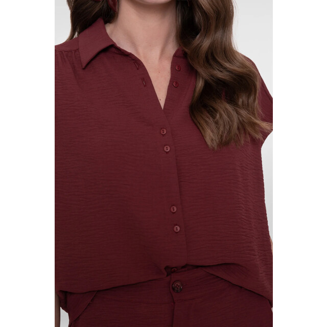 Geisha 63140-21 blouse crinckle 63140-21 Blouse crinckle large