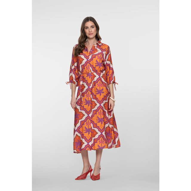 Geisha 67104-20 jurk tropische print 67104-20 Jurk tropische print large