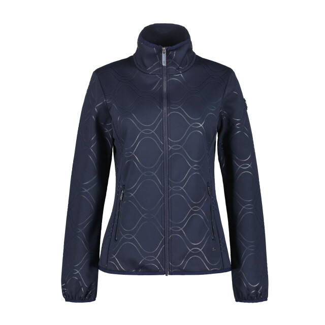 Luhta antikkala fleece sweater met rits dames - 073432_200-M large