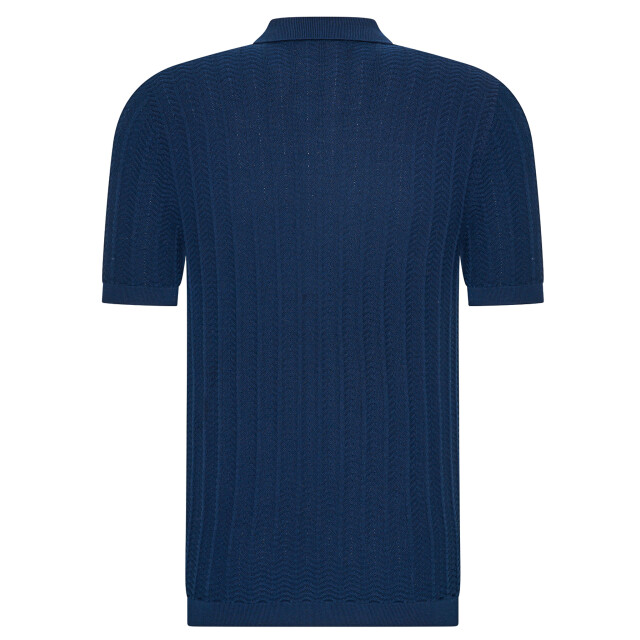 Blue Industry Polo donker 110619-001-L large
