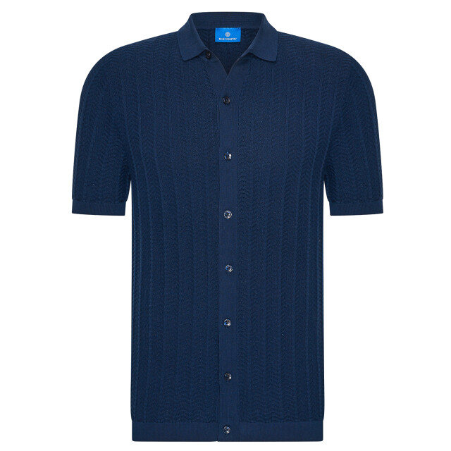 Blue Industry Polo donker 110619-001-L large