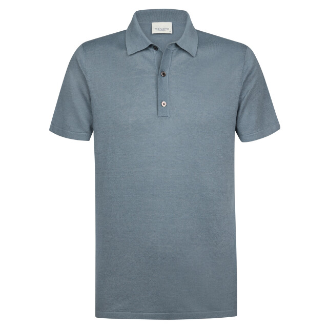 Profuomo Polo denim 108856-001-L large