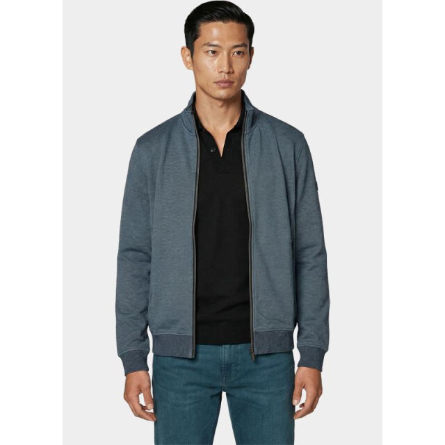 Baileys Sweatvest heren sweat cardigan zip 2-tone 612246/69 206366 large