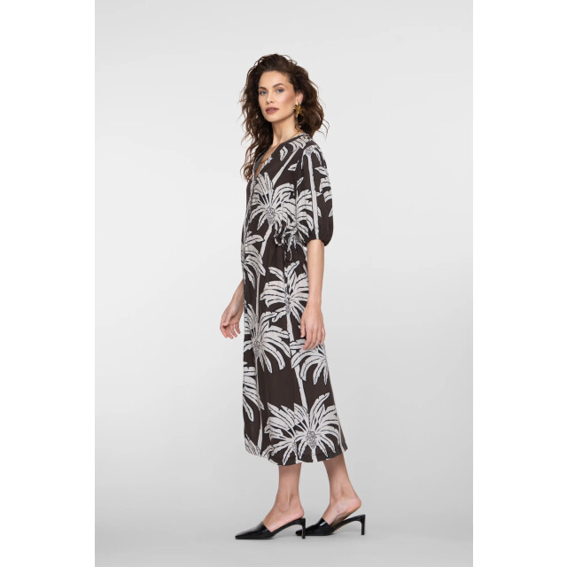 Geisha 67113-20 775 dress brown/off white 67113-20 775 large