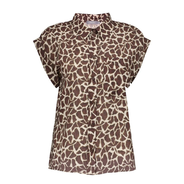 Geisha 63242-20 720 blouse sand/chocolate brown 63242-20 720 large