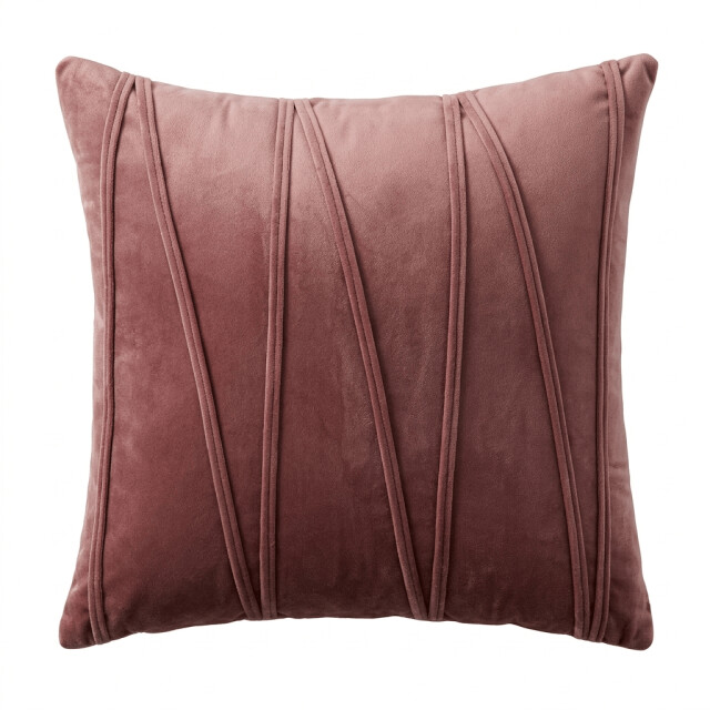 Casa di Elturo Sierkussen elvira velvet 45 x 45 cm – luxe oud kussen met verticale 3559976 large