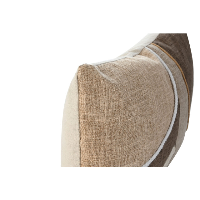 Casa di Elturo Sierkussen lorea katoen 50 x 30 cm bruin & decoratief patchwork - 3559979 large