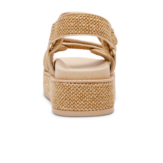 Steve Madden Bigmona nat raffia dames sandalen SM11003034-LNR large