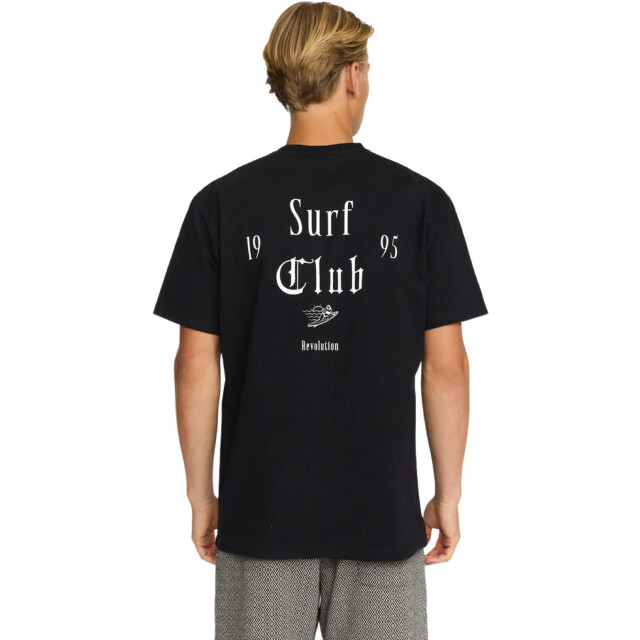 Revolution Printed t-shirt black 1453 CLU Black large