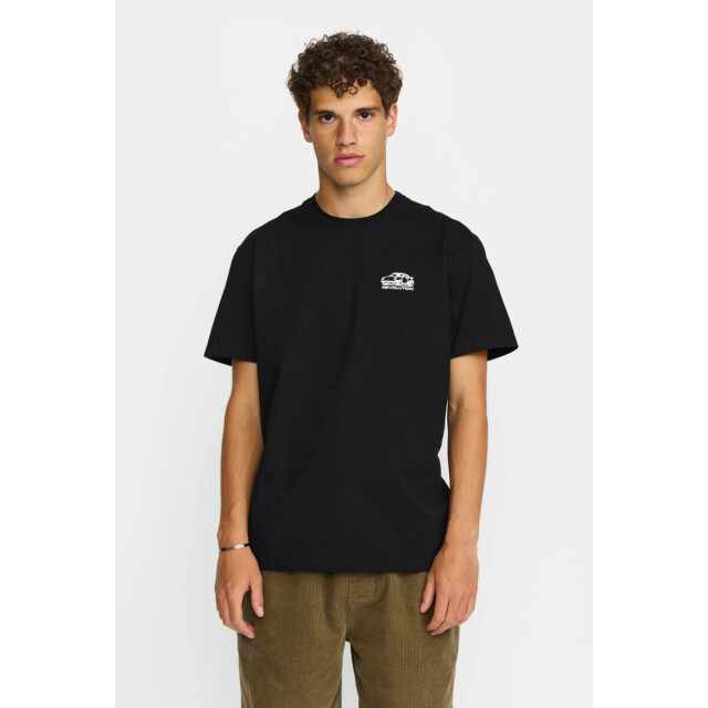Revolution Printed t-shirt black 1453 POR Black large
