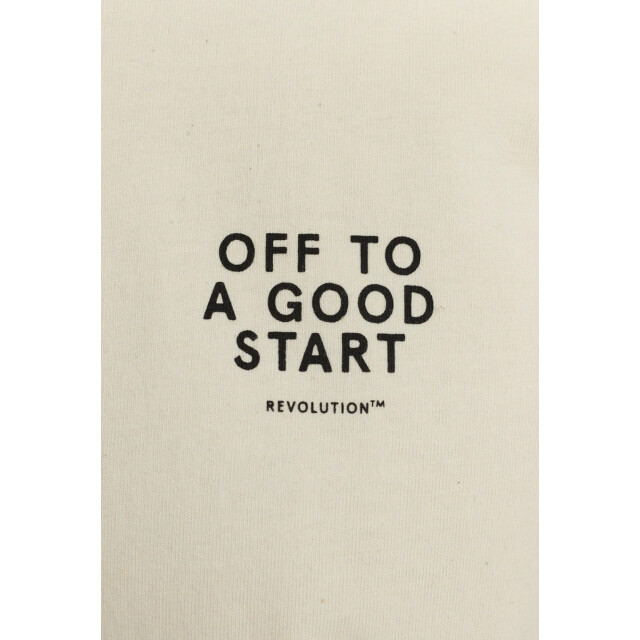 Revolution Application t-shirt off white 1436 ALT OffWhite large