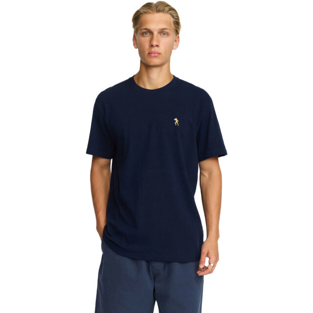 Revolution Application t-shirt navy mel 1449 HUL Navy-mel large