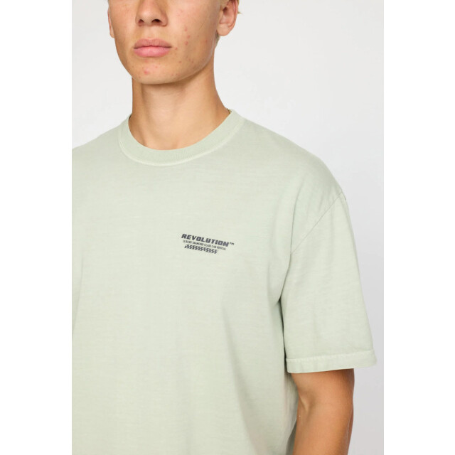 Revolution Printed t-shirt mint 1454 DIA Mint large