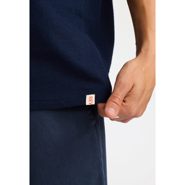 Revolution Application t-shirt navy mel 1449 HUL Navy-mel large