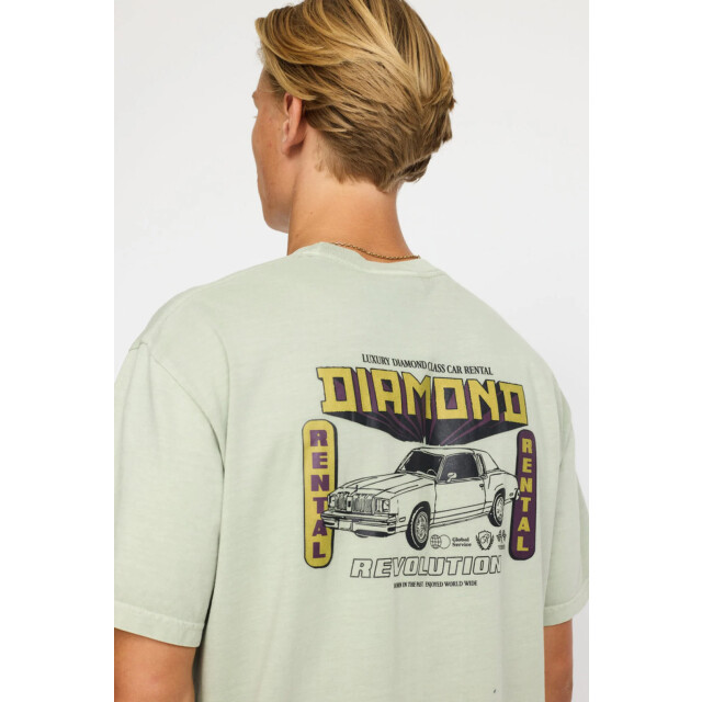 Revolution Printed t-shirt mint 1454 DIA Mint large