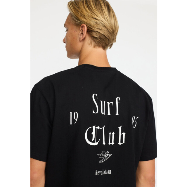 Revolution Printed t-shirt black 1453 CLU Black large