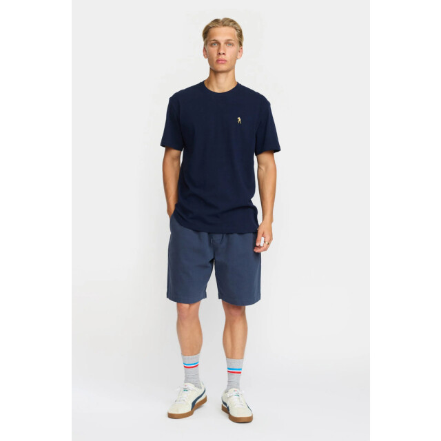 Revolution Application t-shirt navy mel 1449 HUL Navy-mel large