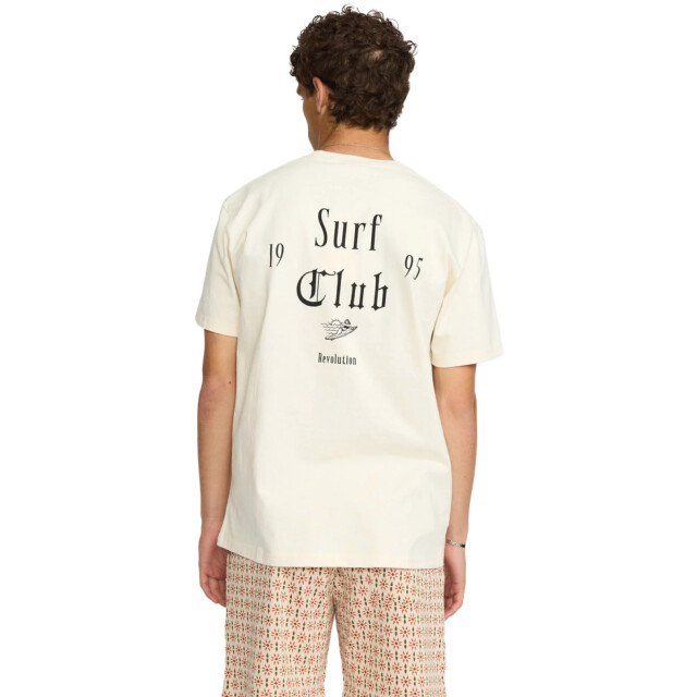 Revolution Printed t-shirt offwhite 1453 CLU Offwhite large