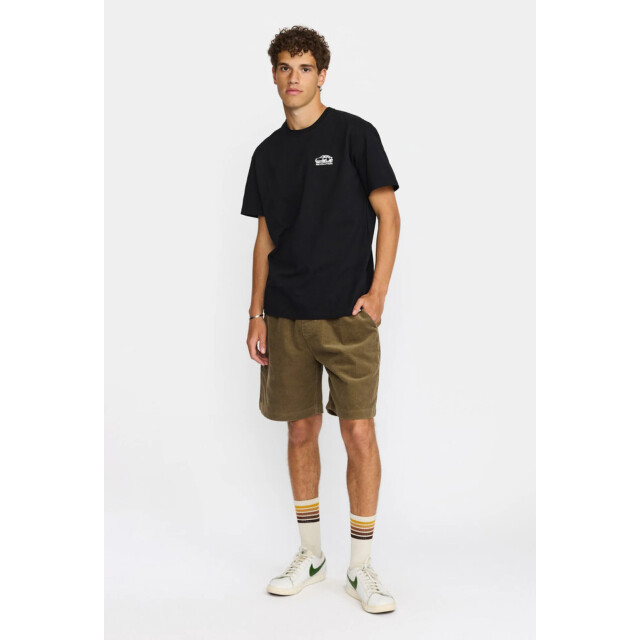 Revolution Printed t-shirt black 1453 POR Black large