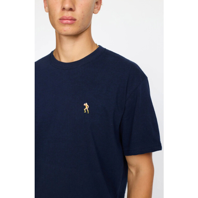 Revolution Application t-shirt navy mel 1449 HUL Navy-mel large