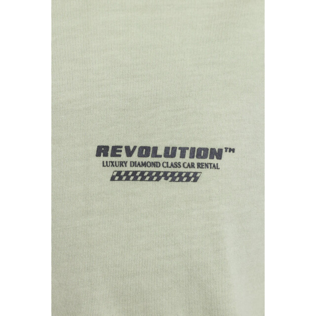 Revolution Printed t-shirt mint 1454 DIA Mint large