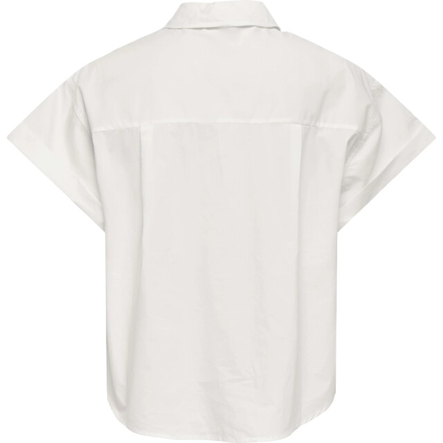 Only Onlkeri s/s fold shirt wvn bright white 15369556-190858 large
