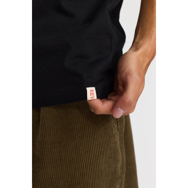 Revolution Printed t-shirt black 1453 POR Black large