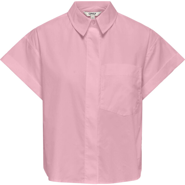 Only Onlkeri s/s fold shirt wvn romance rose 15369556-305041 large