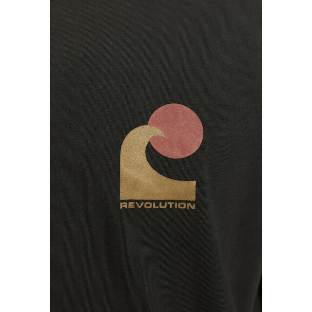 Revolution Printed t-shirt black 1454 RID Black large