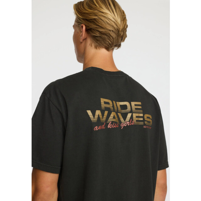 Revolution Printed t-shirt black 1454 RID Black large