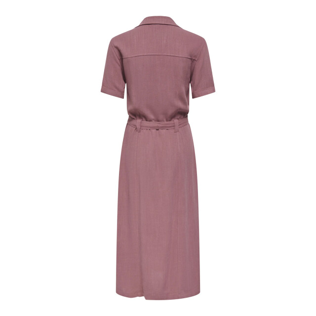 Only Onlsiesta ss lin bl shirt dress pnt noos rose brow 15347210-207991 large