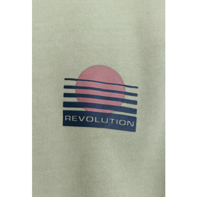 Revolution Printed crewneck mint 2810 SET Mint large