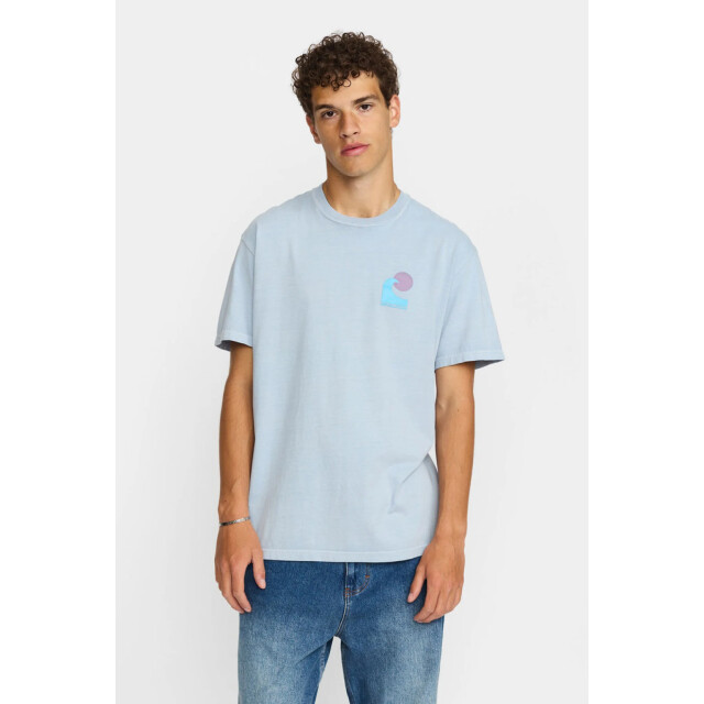 Revolution Printed t-shirt lightblue 1454 RID Lightblue large