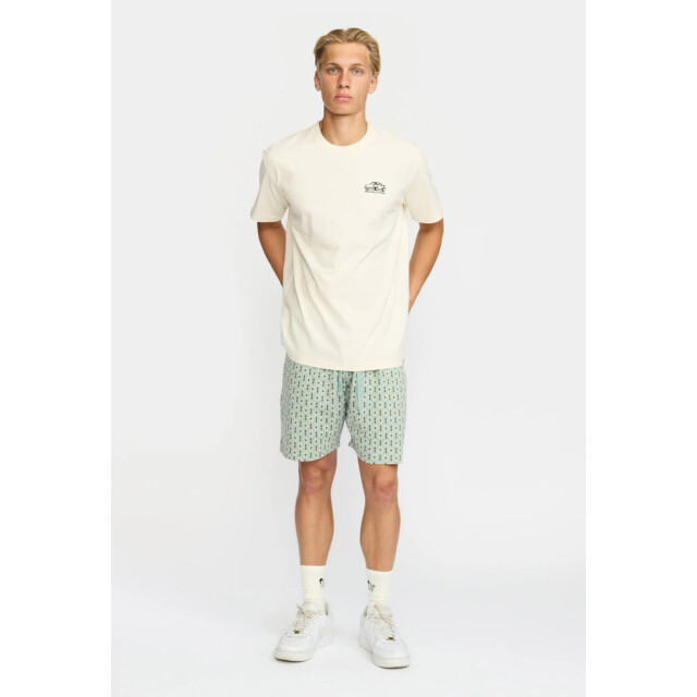 Revolution Printed t-shirt offwhite 1453 POR Offwhite large