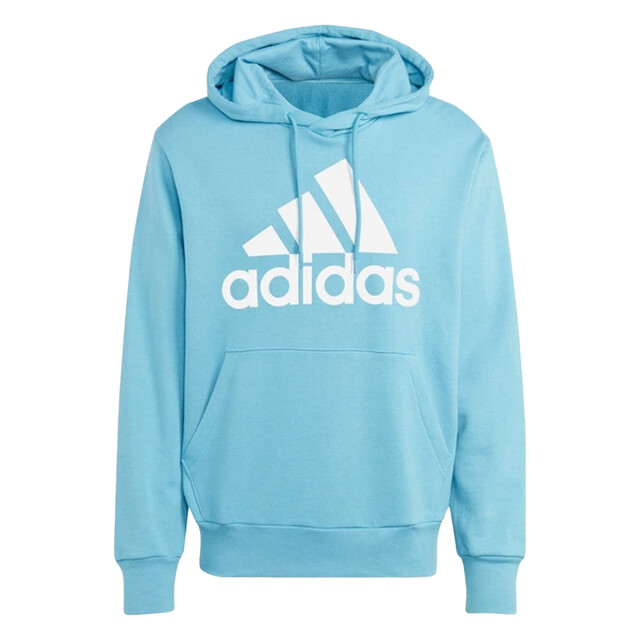 Adidas Heren essentials groot logo french terry hoodie UTPP3287_lightblue large