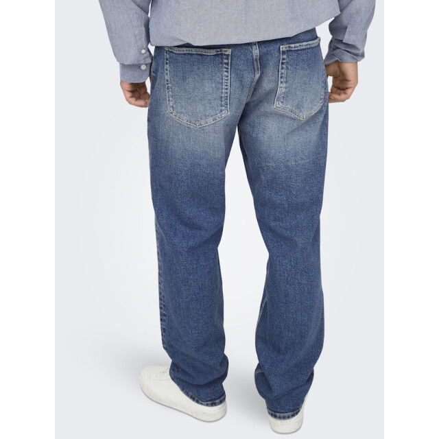 Only & Sons Onsedge performande dmb 6639 dot dnm blue denim 5103.35.0097 large