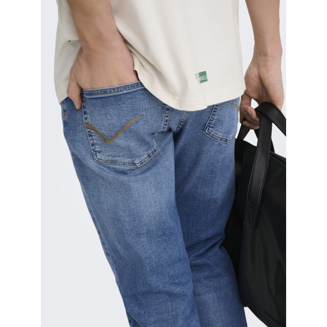 Only & Sons Onsweft reg. jax lmb 6817 tai dnm blue denim 5103.35.0094 large
