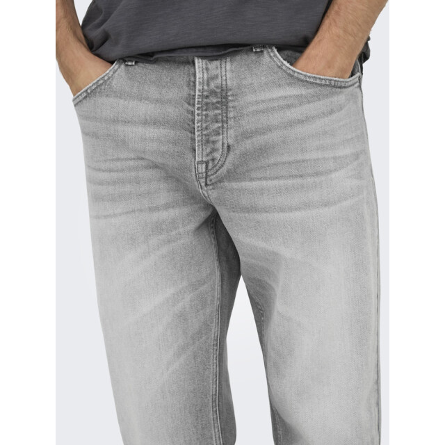 Only & Sons Onsedge performance mg 3823 dot dnm grey denim 5103.86.0095 large