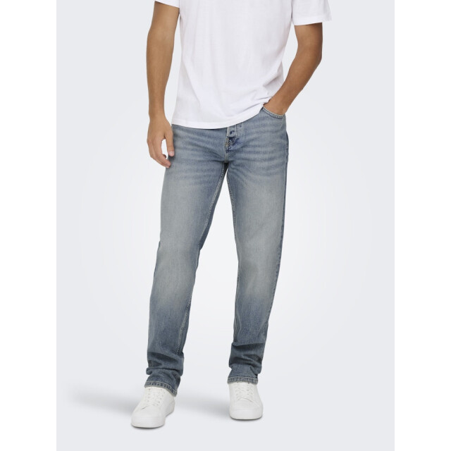 Only & Sons Onsedge performance lb 3816 dot dnm blue denim 5103.35.0095 large
