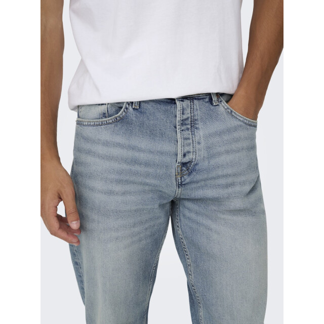 Only & Sons Onsedge performance lb 3816 dot dnm blue denim 5103.35.0095 large