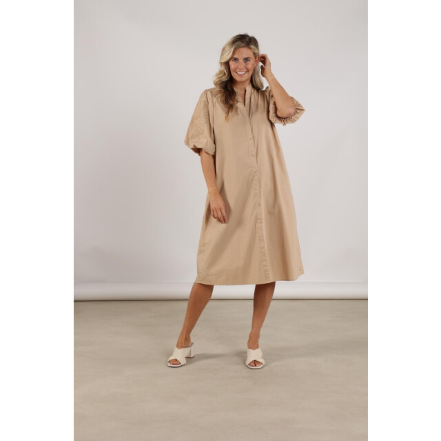 Nukus Mayke dress camel 4429.76.0002 large