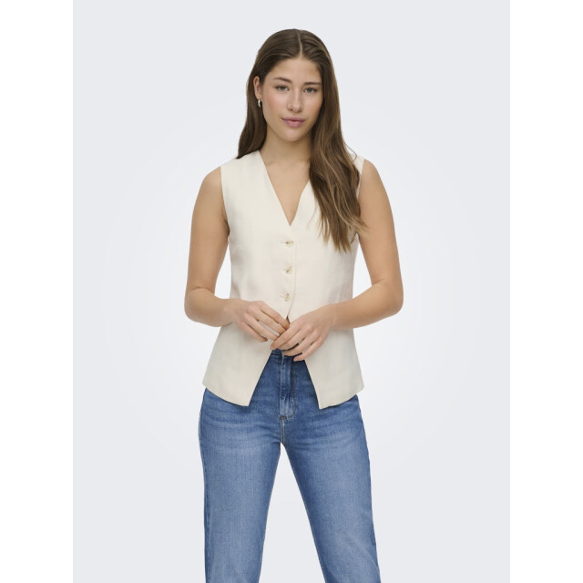 Only onltila life s/l waistcoat tlr 157399 cloud dancer 06226.198.0034 large