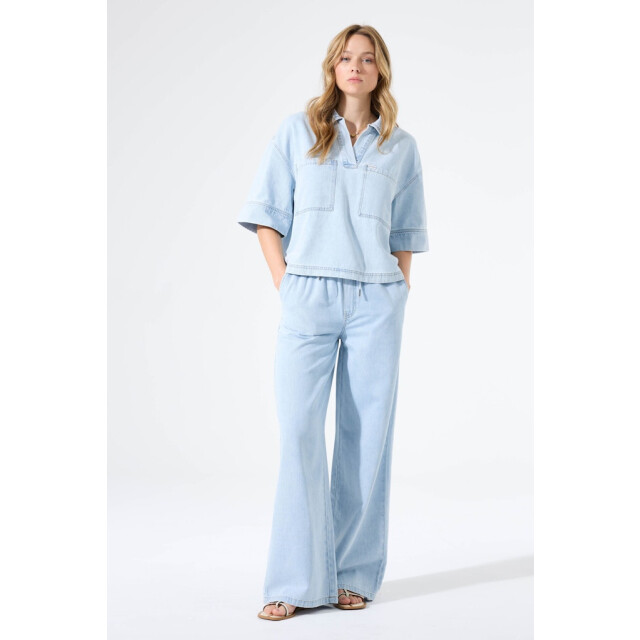 Garcia Jeans Denim lenage broek blue denim 4109.35.0024 large