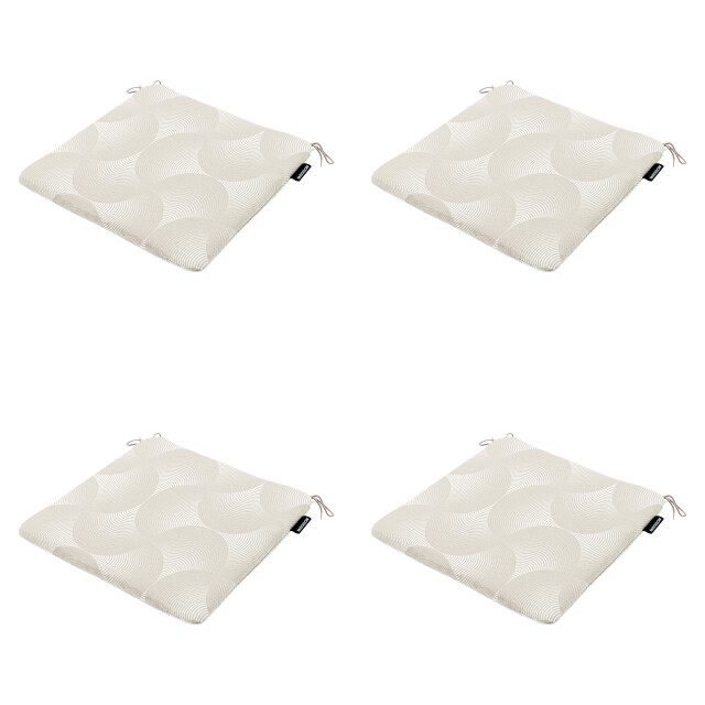 Madison zitkussen napels - 40x40x4,5cm set van 4 3533104 large