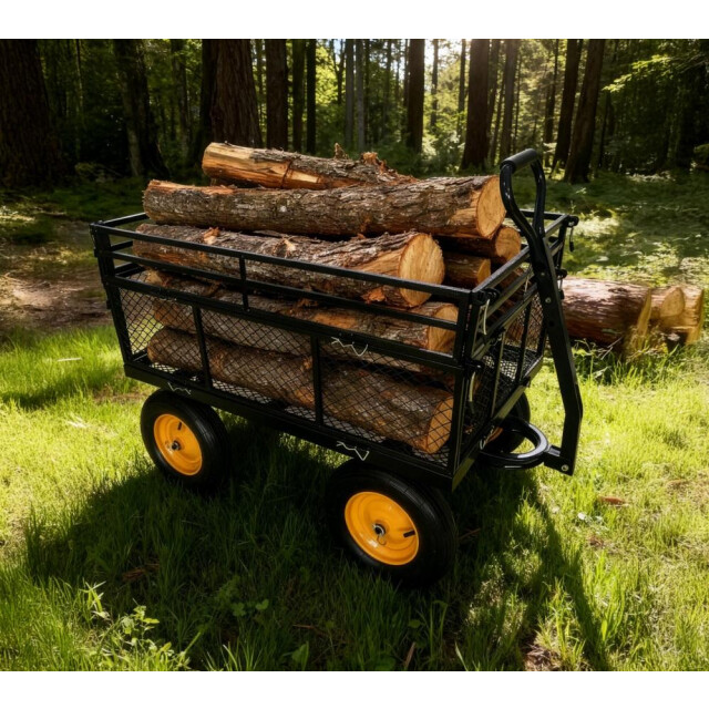Westmann Transio metalen transportwagen met luchtbanden 3543122 large