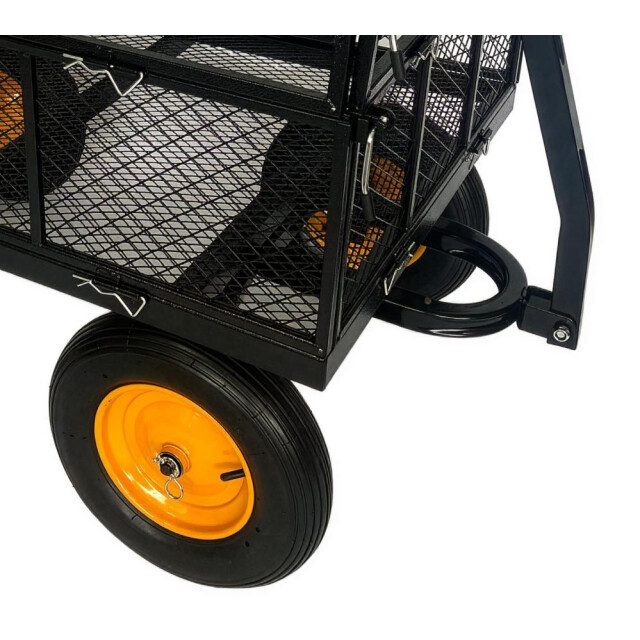 Westmann Transio metalen transportwagen met luchtbanden 3543122 large