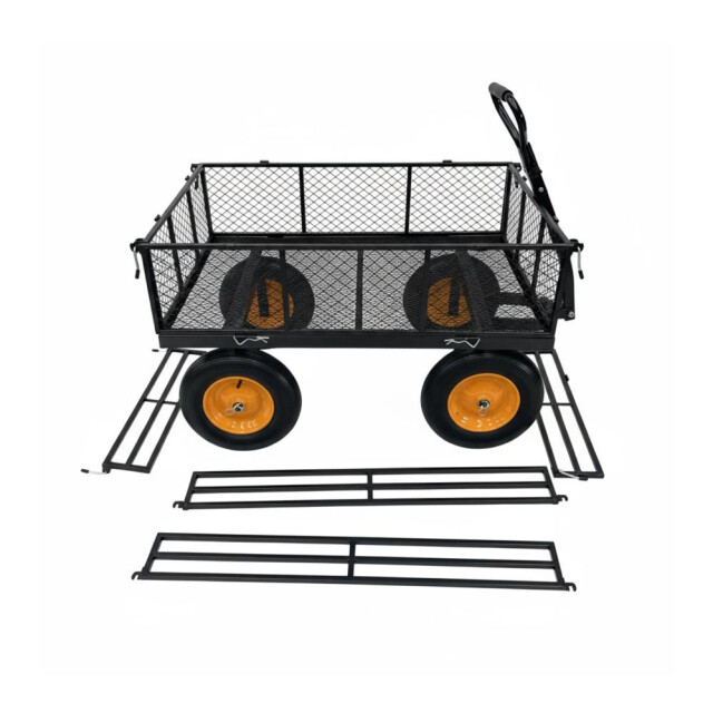 Westmann Transio metalen transportwagen met luchtbanden 3543122 large